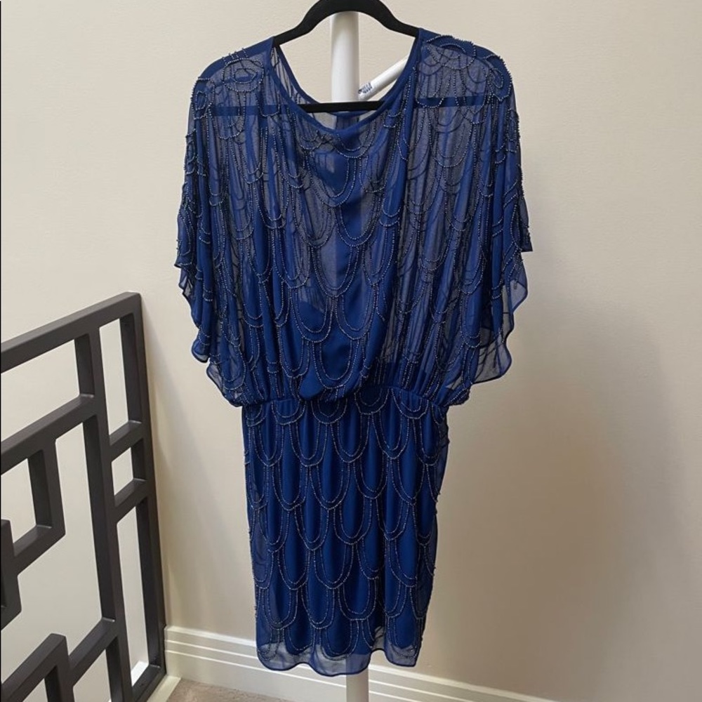 Blue Cocktail Dress